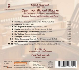 CD-Rückseite mit Titel-Liste